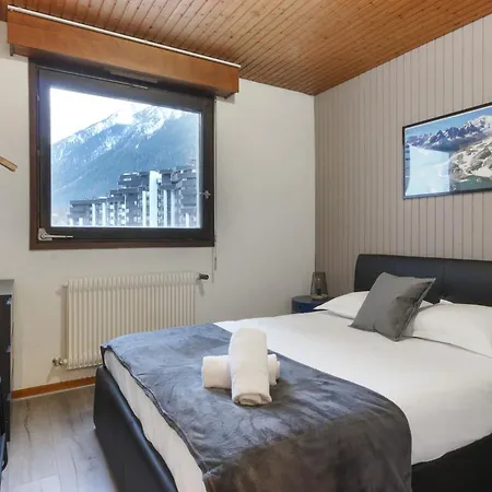 Apartment L'aiguille - Center Of - View Mont-blanc